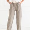 Beige Corduroy Trousers in Pants, Trousers, Shorts with Cotton and Spandex