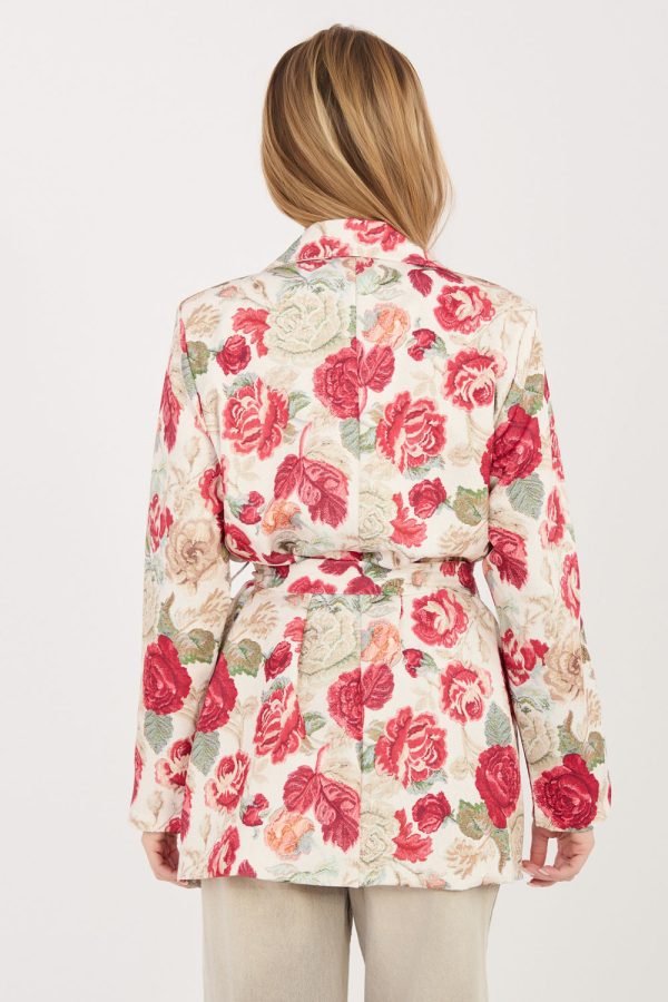 Red Jacket in Jackets, Vests For Women with Spandex and Polyester