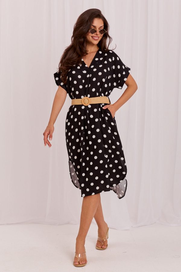 Black Daydress in Day Dresses with Cotton