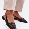 Black Sandals in Sandals & Flip-Flops For Women with Fabric, Footbed and Heel Height