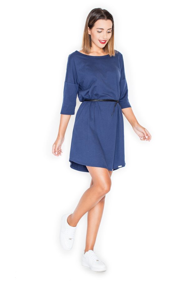 Blue Daydress in Day Dresses with Cotton and Polyester