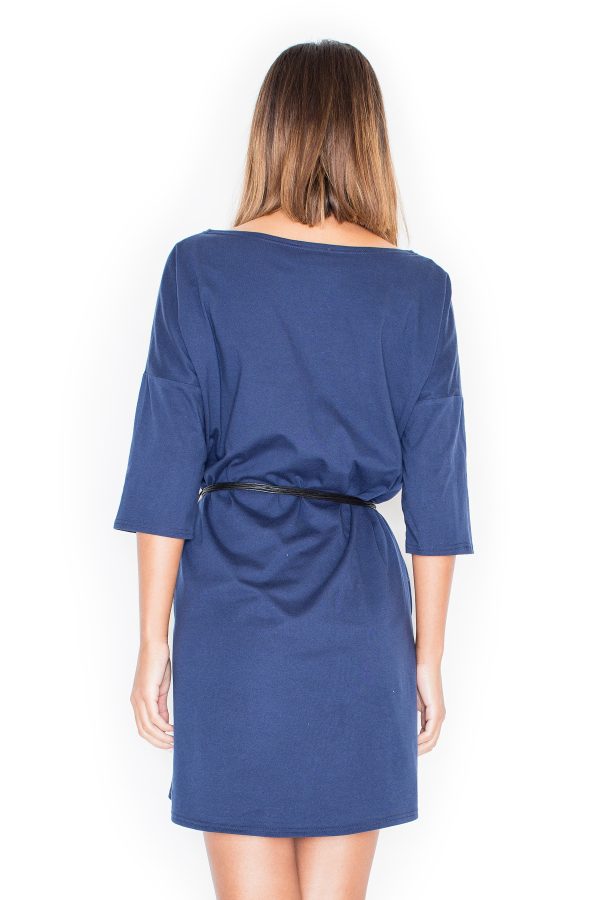 Blue Daydress in Day Dresses with Cotton and Polyester