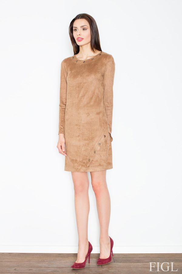 brown Daydress model 52602 Figl