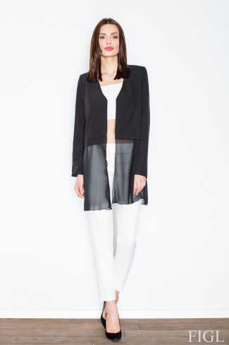 118888 black Jacket model 52609 Figl