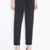 Black Women Trousers in Pants, Trousers, Shorts with Spandex and Polyester