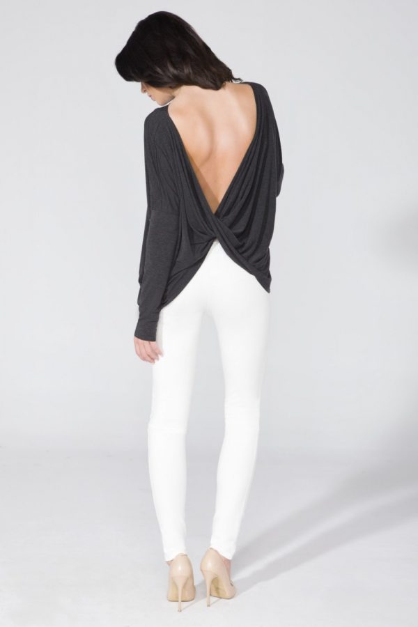 Grey Blouse in Women`s Blouses, Tunics with