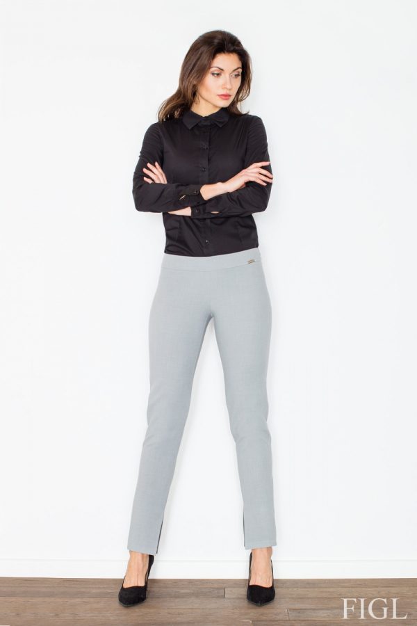 Grey Women Trousers in Casual Pants For Women with