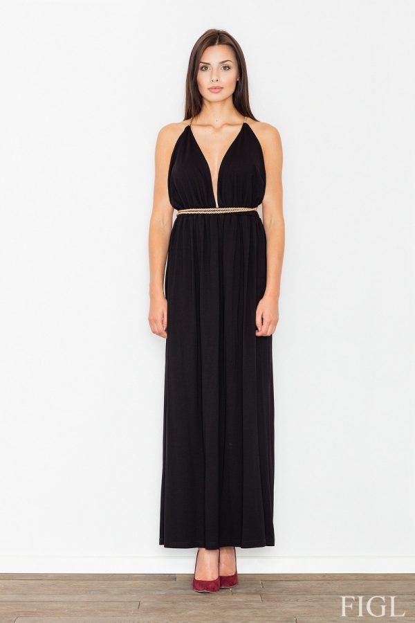 Black Long Dress in Evening Dresses with