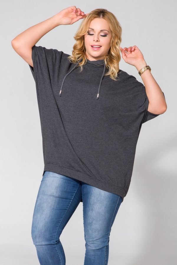 Grey Blouse in Women`s Blouses, Tunics with