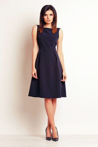 Navy Blue Daydress in Day Dresses with