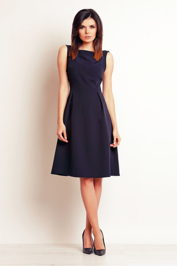 Navy Blue Daydress in Day Dresses with