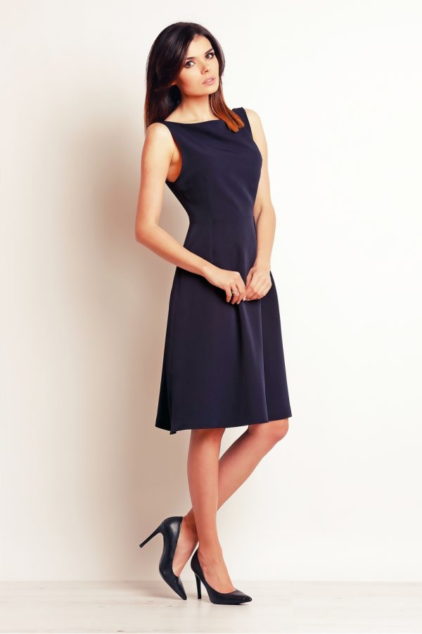 Navy Blue Daydress in Day Dresses with