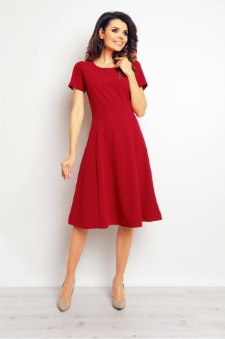 Red Daydress in Day Dresses with
