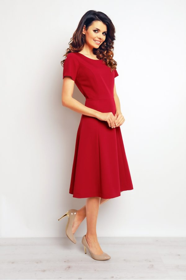 Red Daydress in Day Dresses with