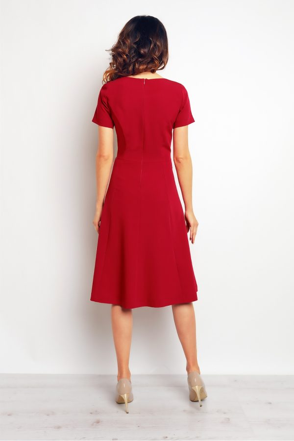 Red Daydress in Day Dresses with
