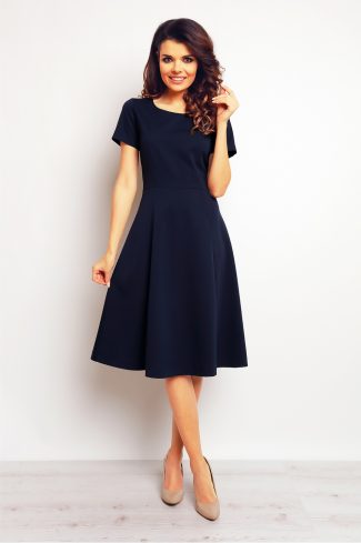 Navy Blue Daydress in Day Dresses with