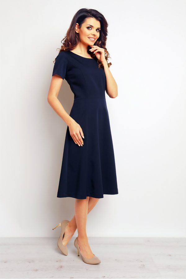 Navy Blue Daydress in Day Dresses with