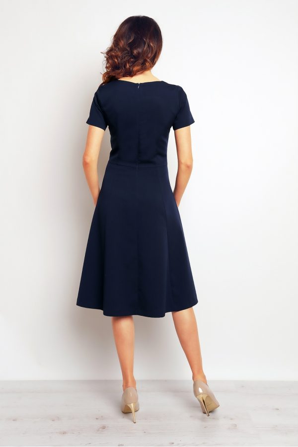 Navy Blue Daydress in Day Dresses with