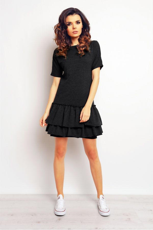 Grey Daydress in Day Dresses with