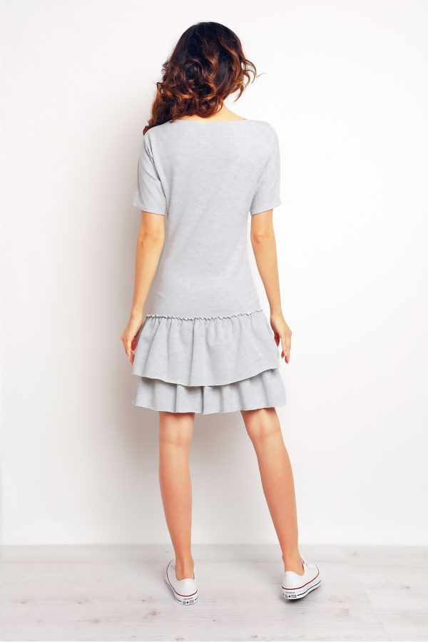 Grey Daydress in Day Dresses with