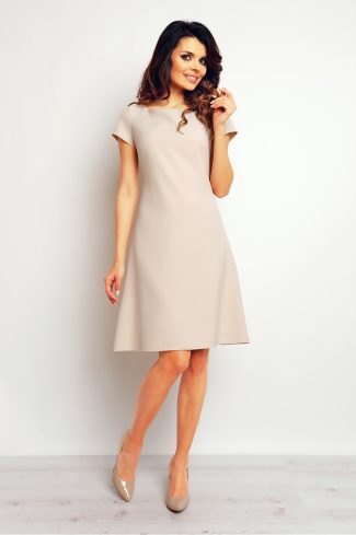Beige Daydress in Day Dresses with