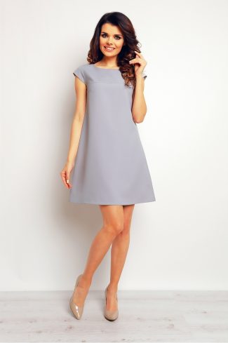 Grey Daydress in Day Dresses with