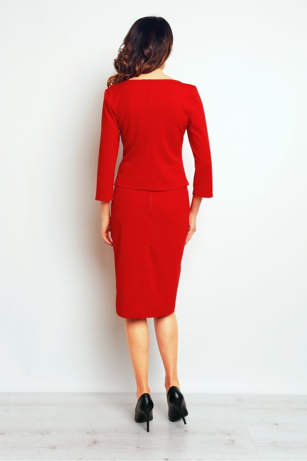 red Skirt model 61242 Infinite You