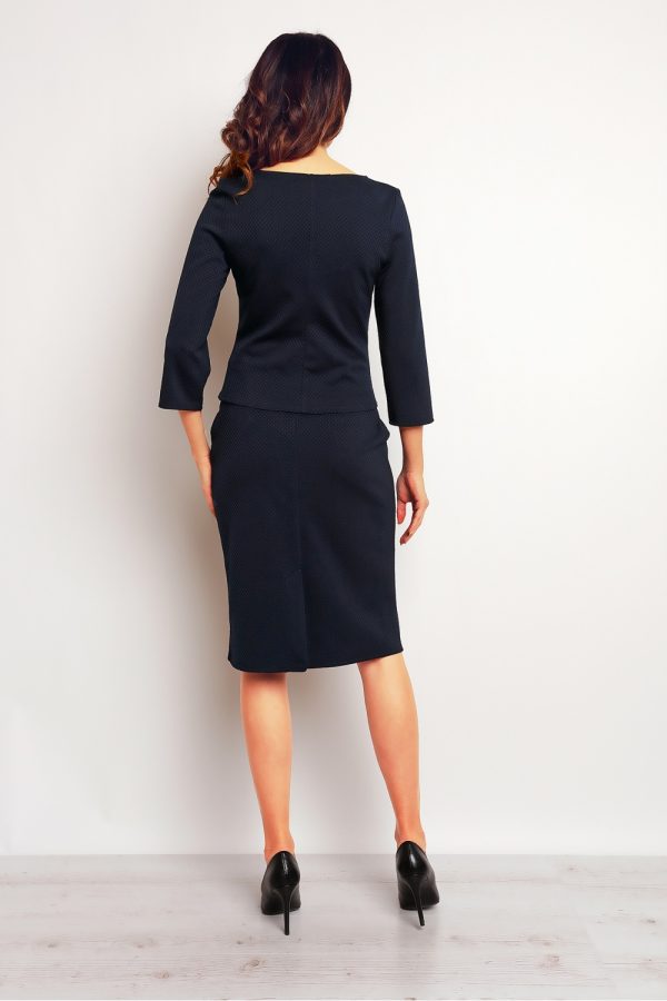 Navy Blue Skirt in Skirts with