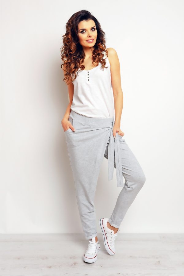 grey Tracksuit trousers model 61245 Infinite You