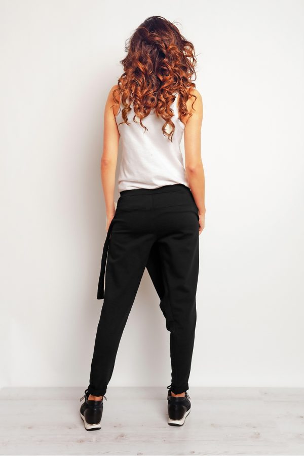 black Tracksuit trousers model 61247 Infinite You