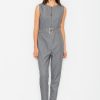Grey Suit in Playsuits For Women with