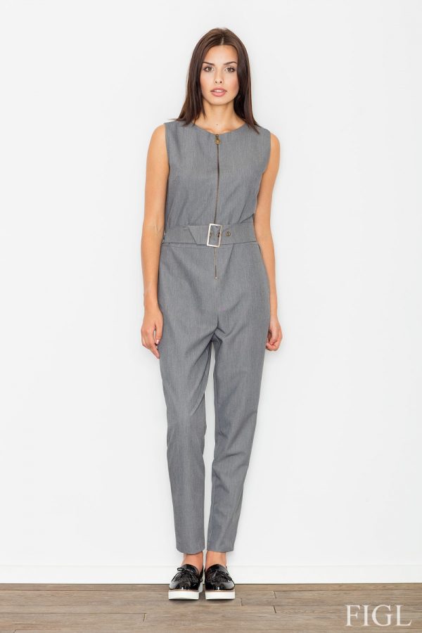 Grey Suit in Playsuits For Women with