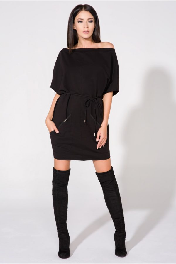 Black Daydress in Day Dresses with