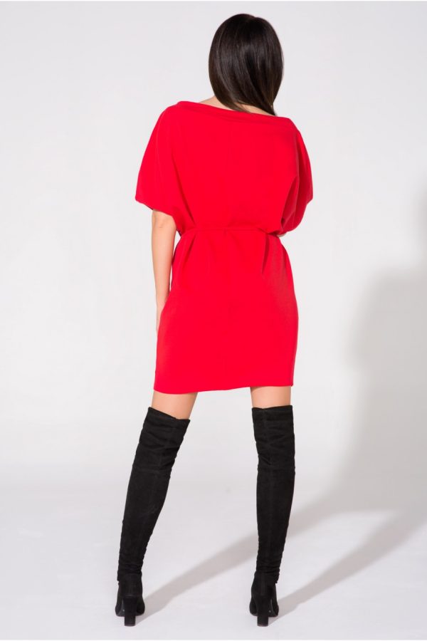 Red Daydress in Day Dresses with