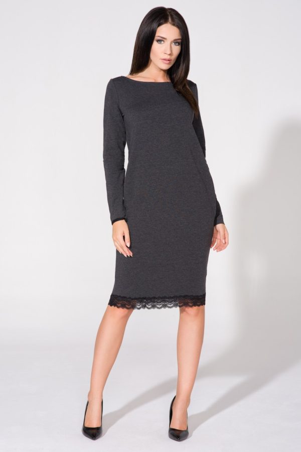 Grey Daydress in Day Dresses with