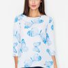 151086 white Blouse model 62967 Figl