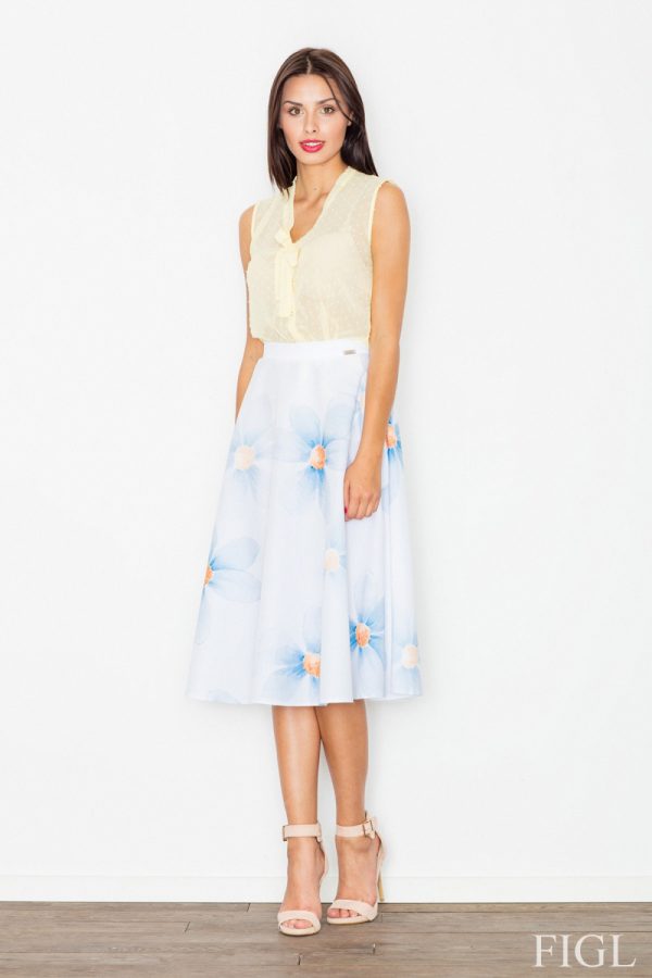 White Skirt in Skirts with