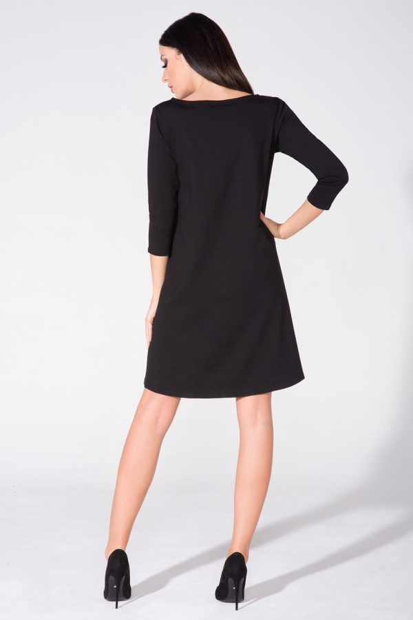 Black Daydress 7 in Spandex, Nylon and Viscose