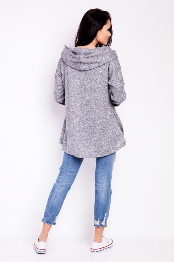 grey Sweatshirt model 76384 Infinite You