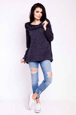 navy blue Sweatshirt model 76386 Infinite You