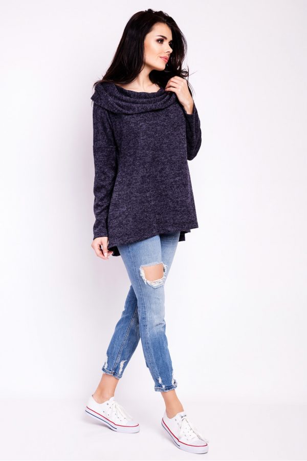 navy blue Sweatshirt model 76386 Infinite You