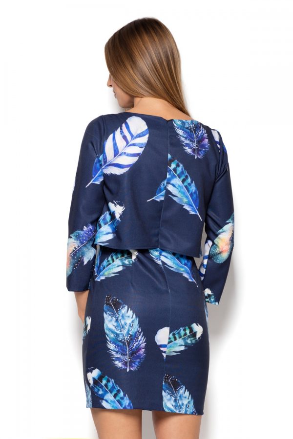 Navy Blue Daydress in Day Dresses with