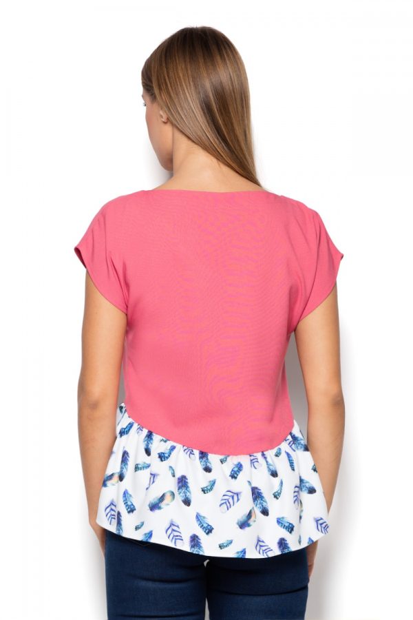 Pink Blouse in Women`s Blouses, Tunics with