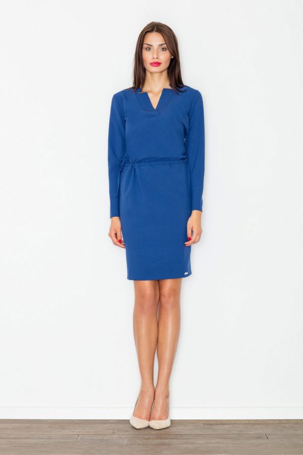 navy blue Daydress model 77065 Figl