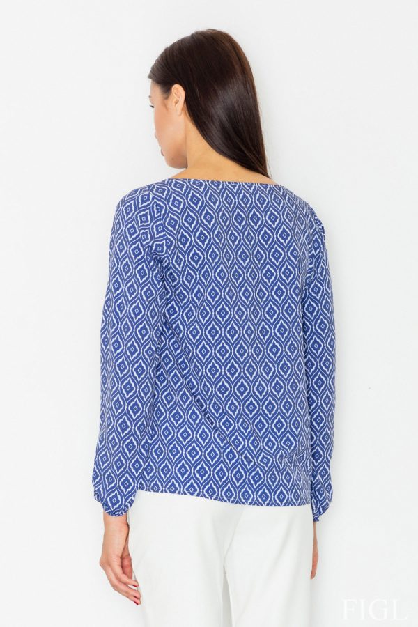 multicolor Blouse model 77077 Figl