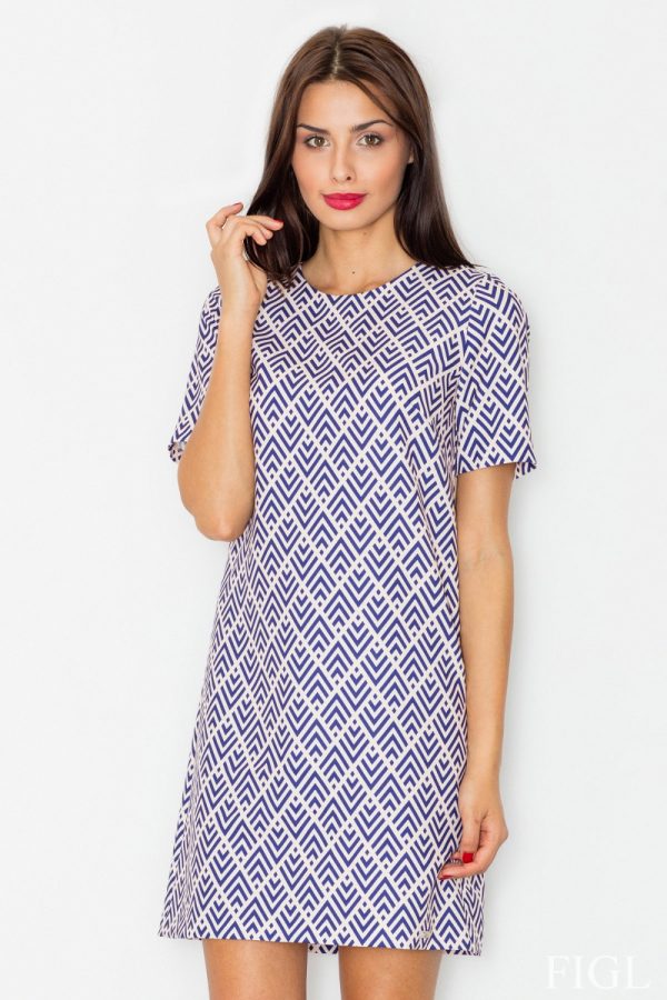 multicolor Daydress model 77081 Figl