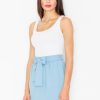 Blue Skirt in Skirts with Polyester