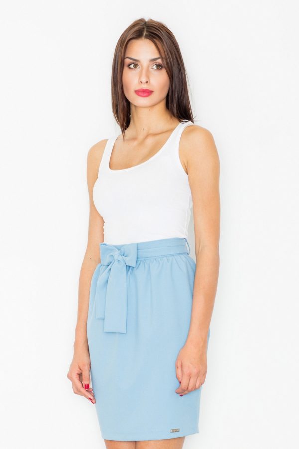 Blue Skirt in Skirts with Polyester