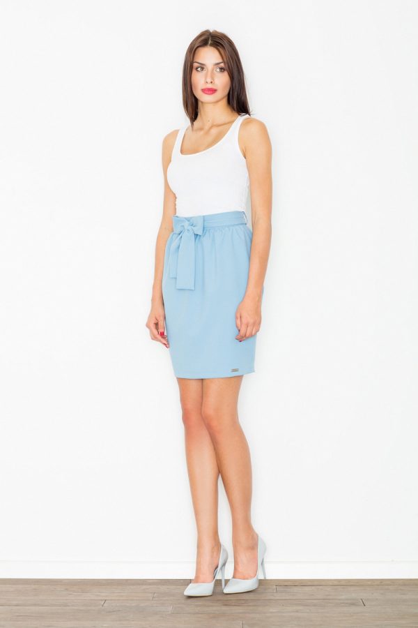 Blue Skirt in Skirts with Polyester