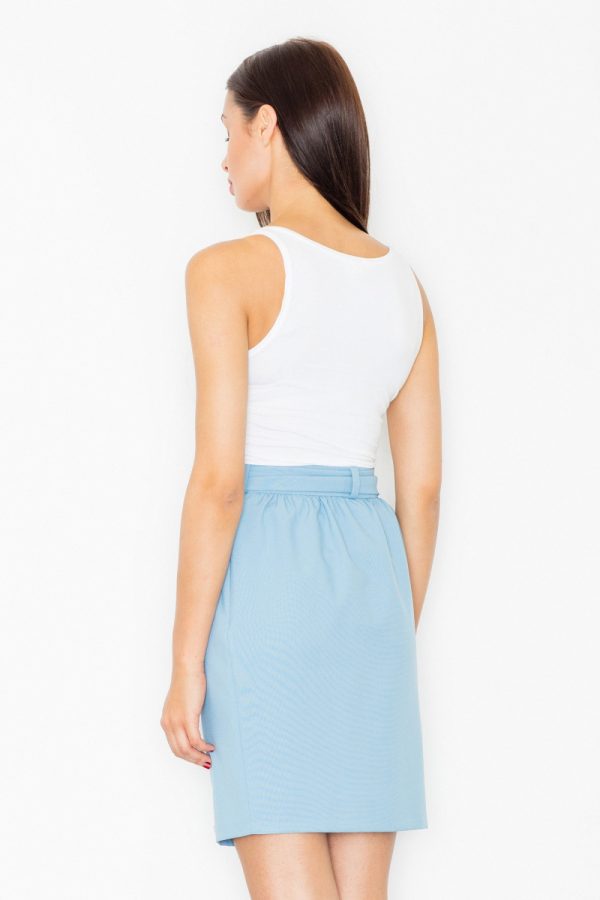 Blue Skirt in Skirts with Polyester